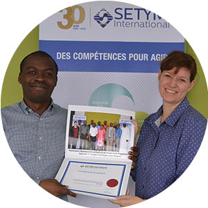 La photo du participant, M. Moussa Ismaël Kone de la Côte d'Ivoire
