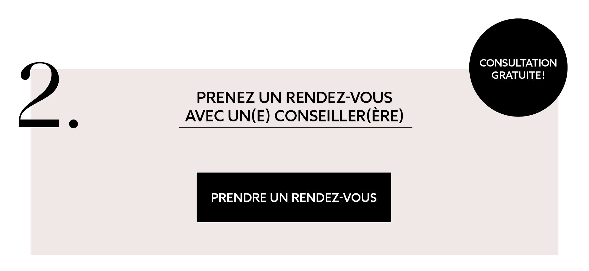 Prenez une rendez-vous avec un(e) conseiller(ère)