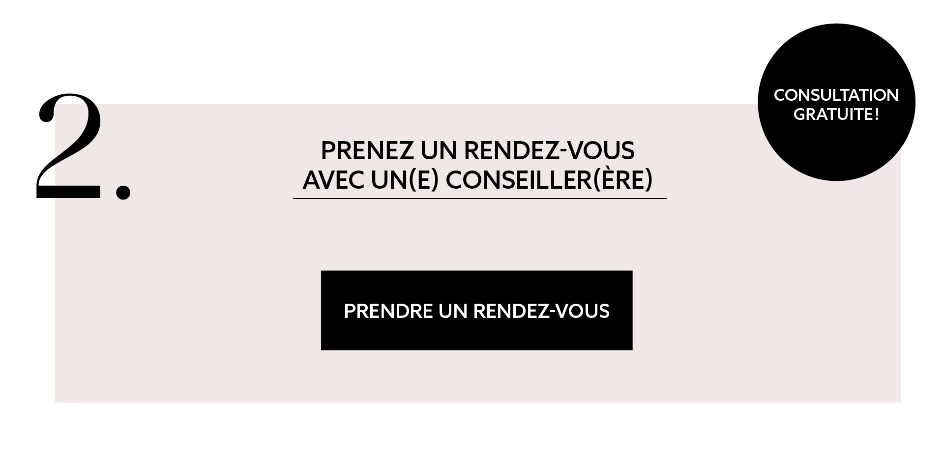 Prenez une rendez-vous avec un(e) conseiller(ère)