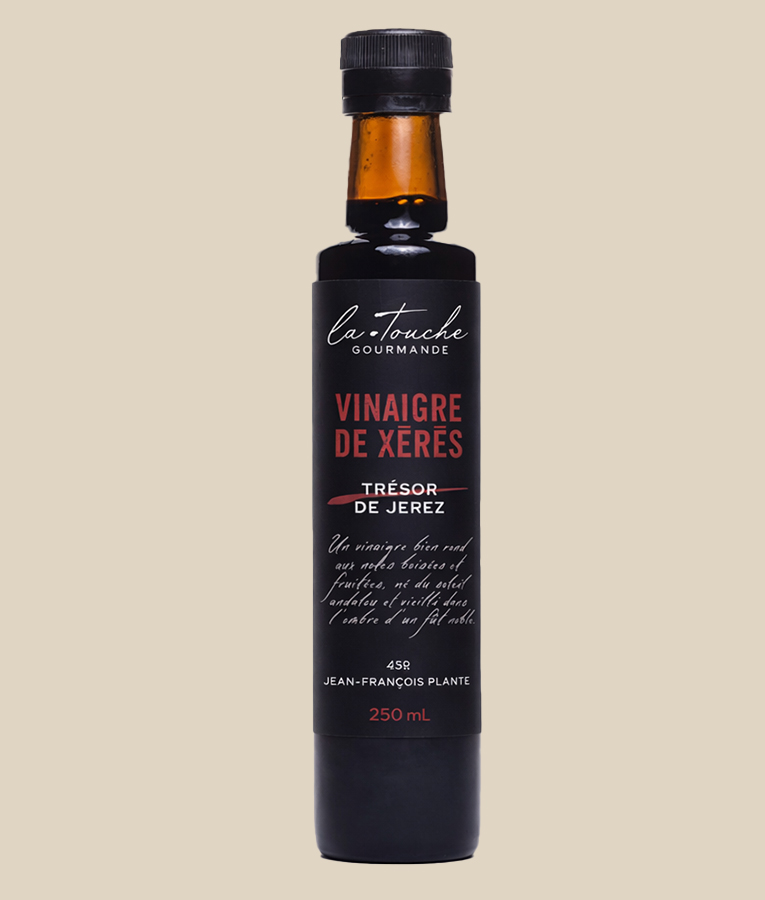 Divertissement Culinaire - Vinaigre de Xérès  trésor de Jerez