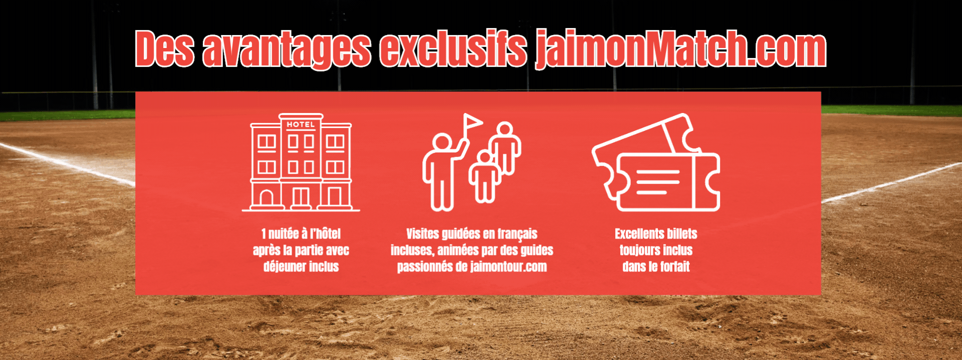 Avantages exclusifs Jaimonmatch.com