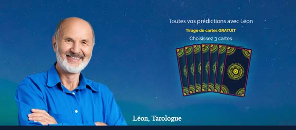 Toutes vos prédictions avec Léon - tirage de cartes Gratuit - Léon, Tarologue