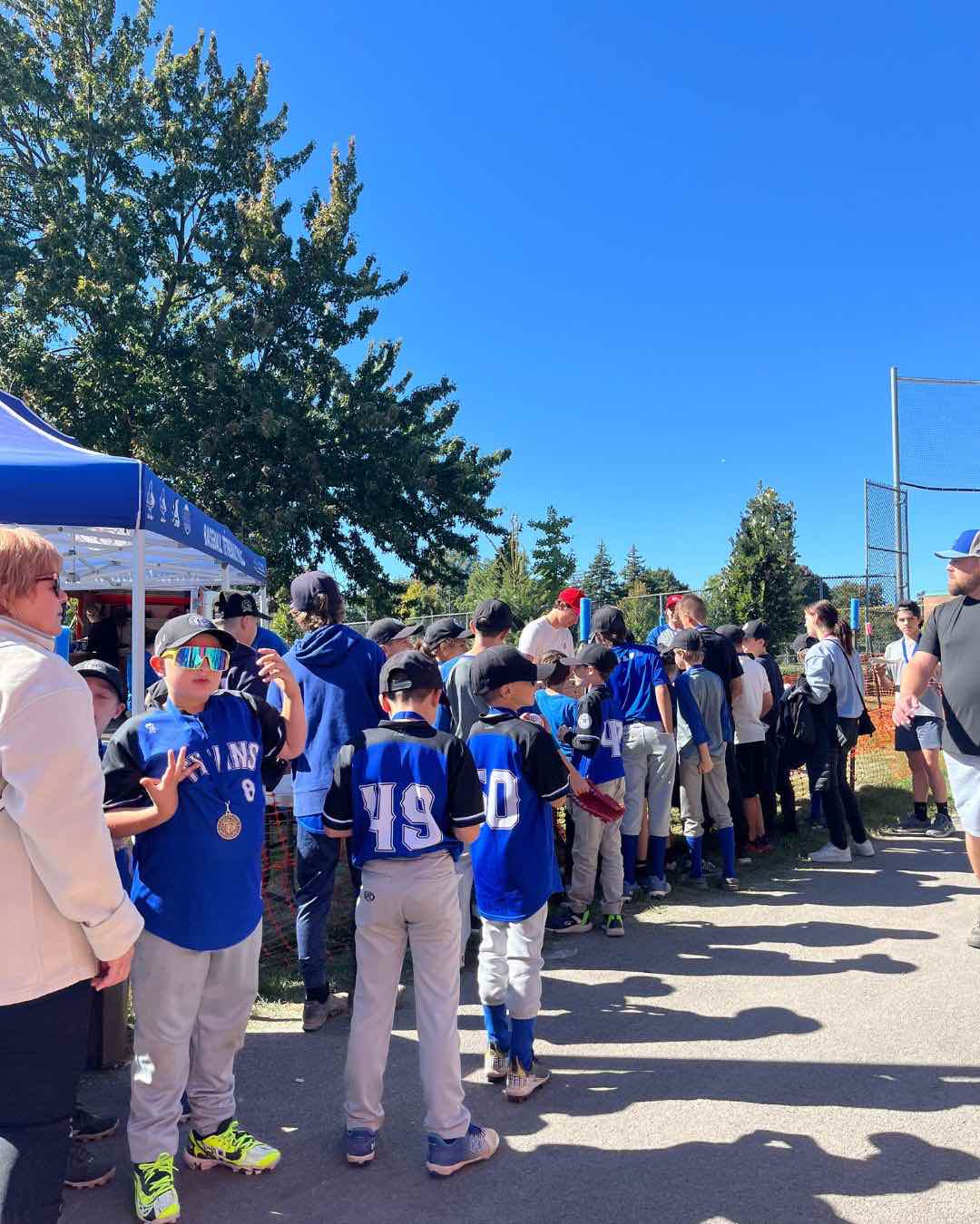 Joueurs de Baseball Tétreultville