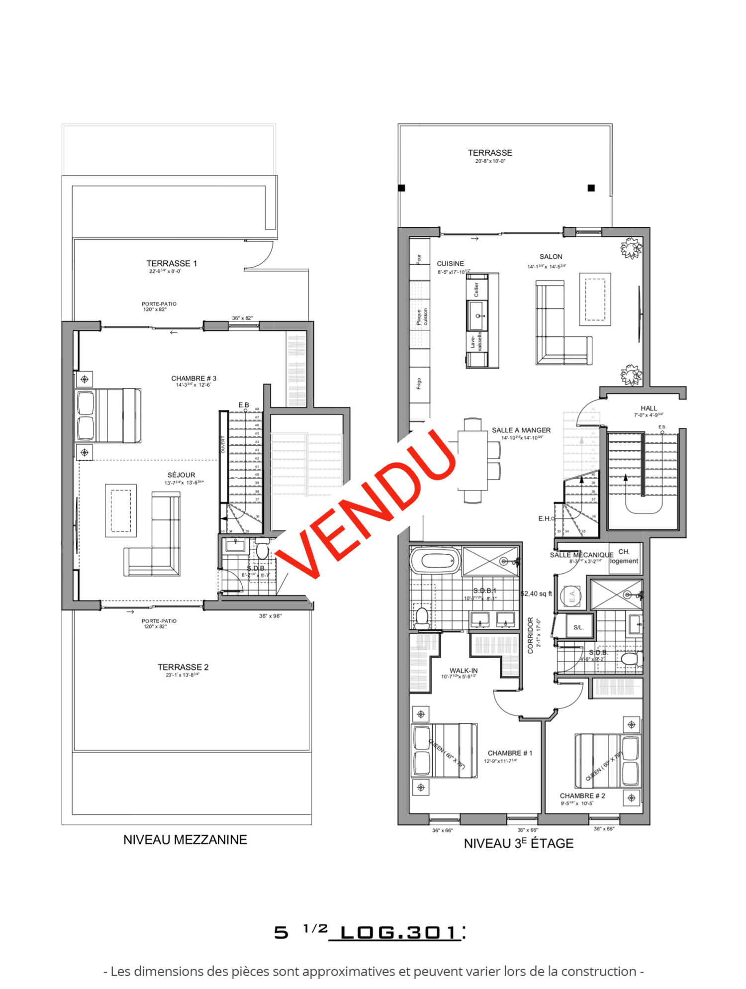 LOG 301 - CONDO 2660 Saint-Charles