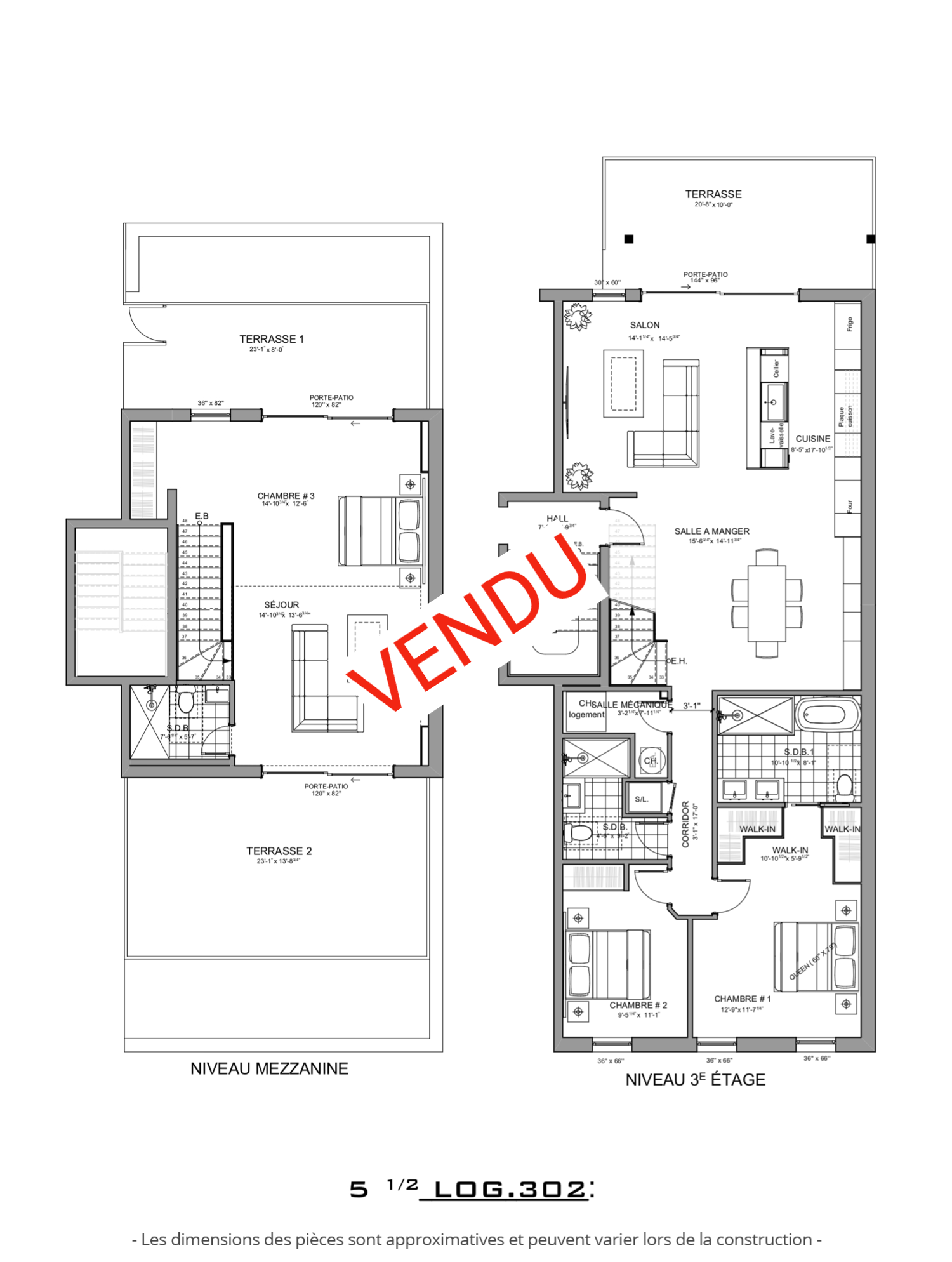 LOG 302 - CONDO 2660 Saint-Charles