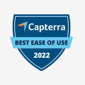 Capterra Best Ease of Use App for 2022