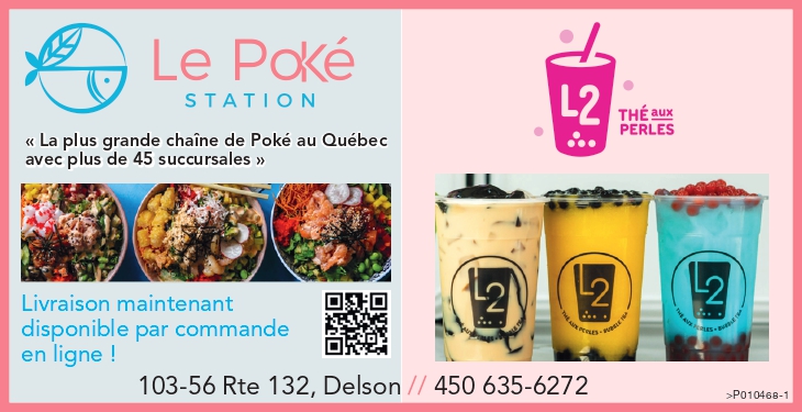 Le Poké Station et L2 Thé aux Perles