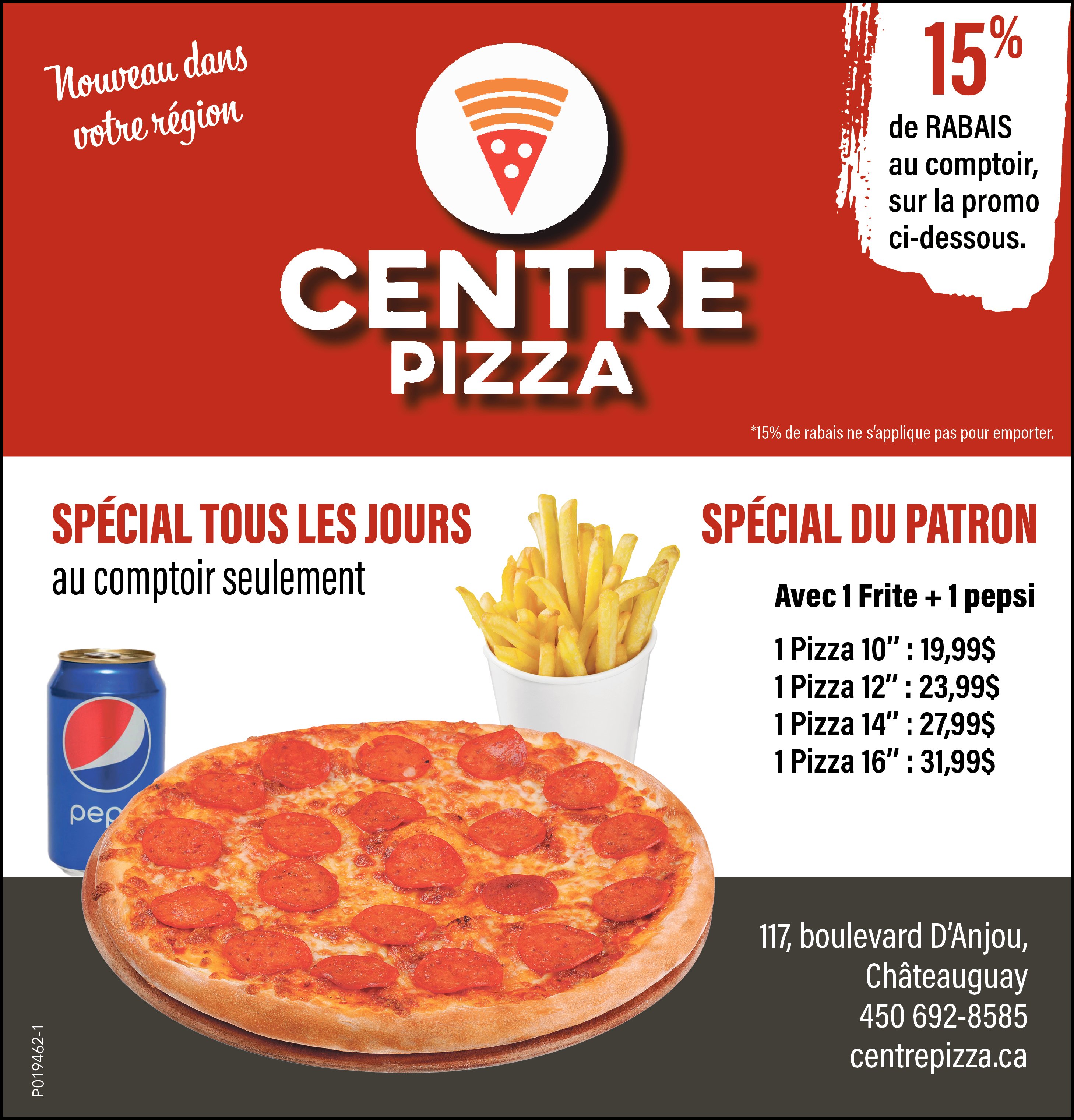 Centre pizza