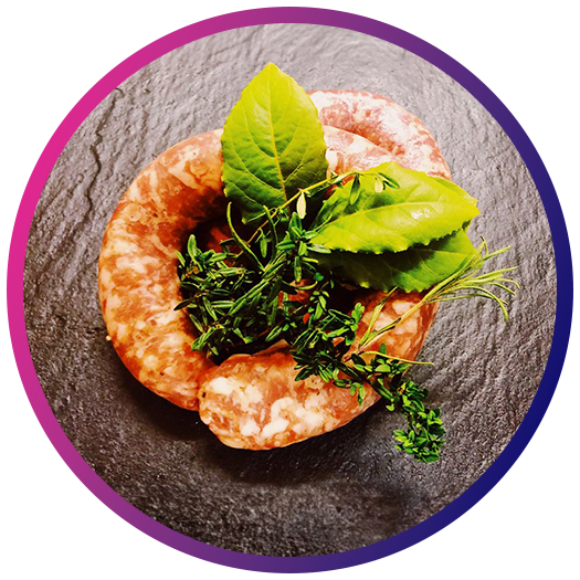 1x Saucisse à rôtir maison