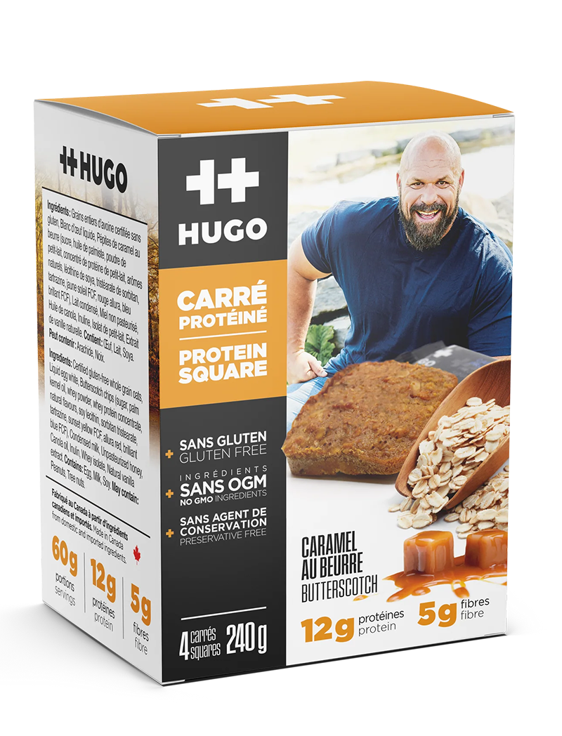 Barres protéinées Hugo Nutrition