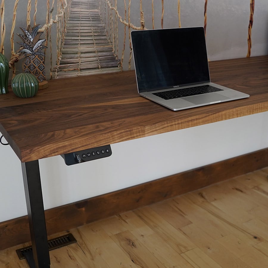 La Shop Authentique : bureau ergonomique haut de gamme en bois massif